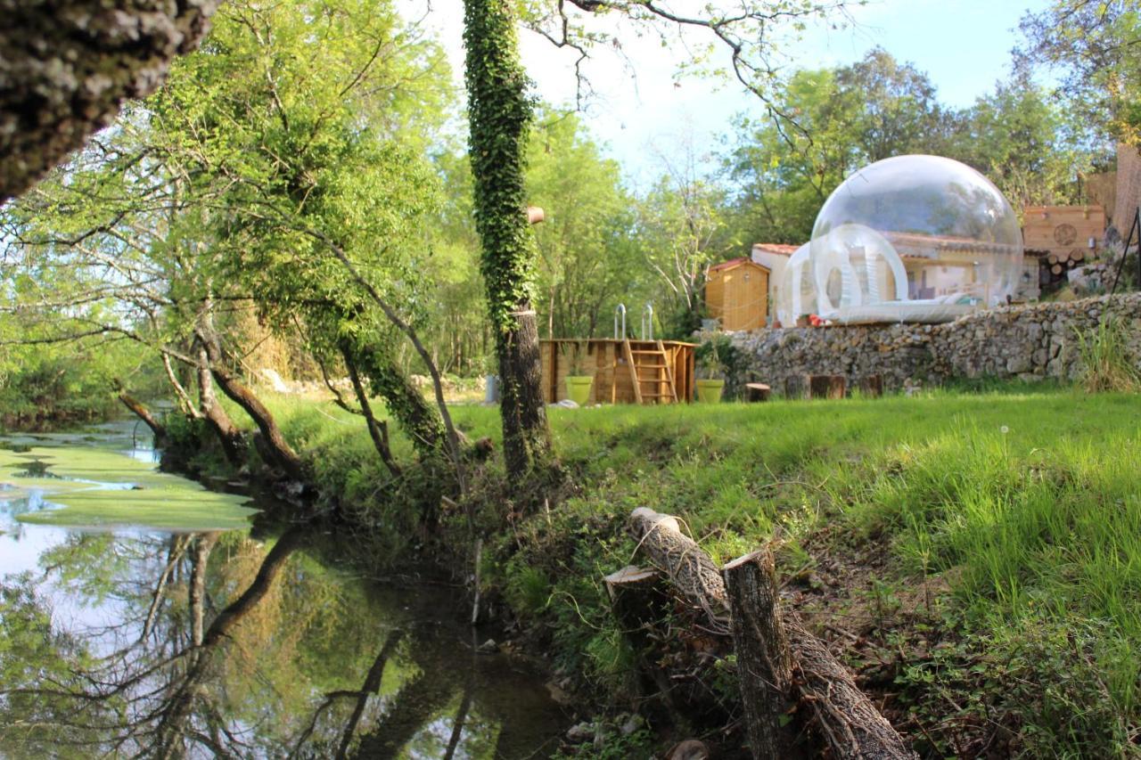Hotel La Bulle Etoile à Allegre Les Fumades Extérieur photo