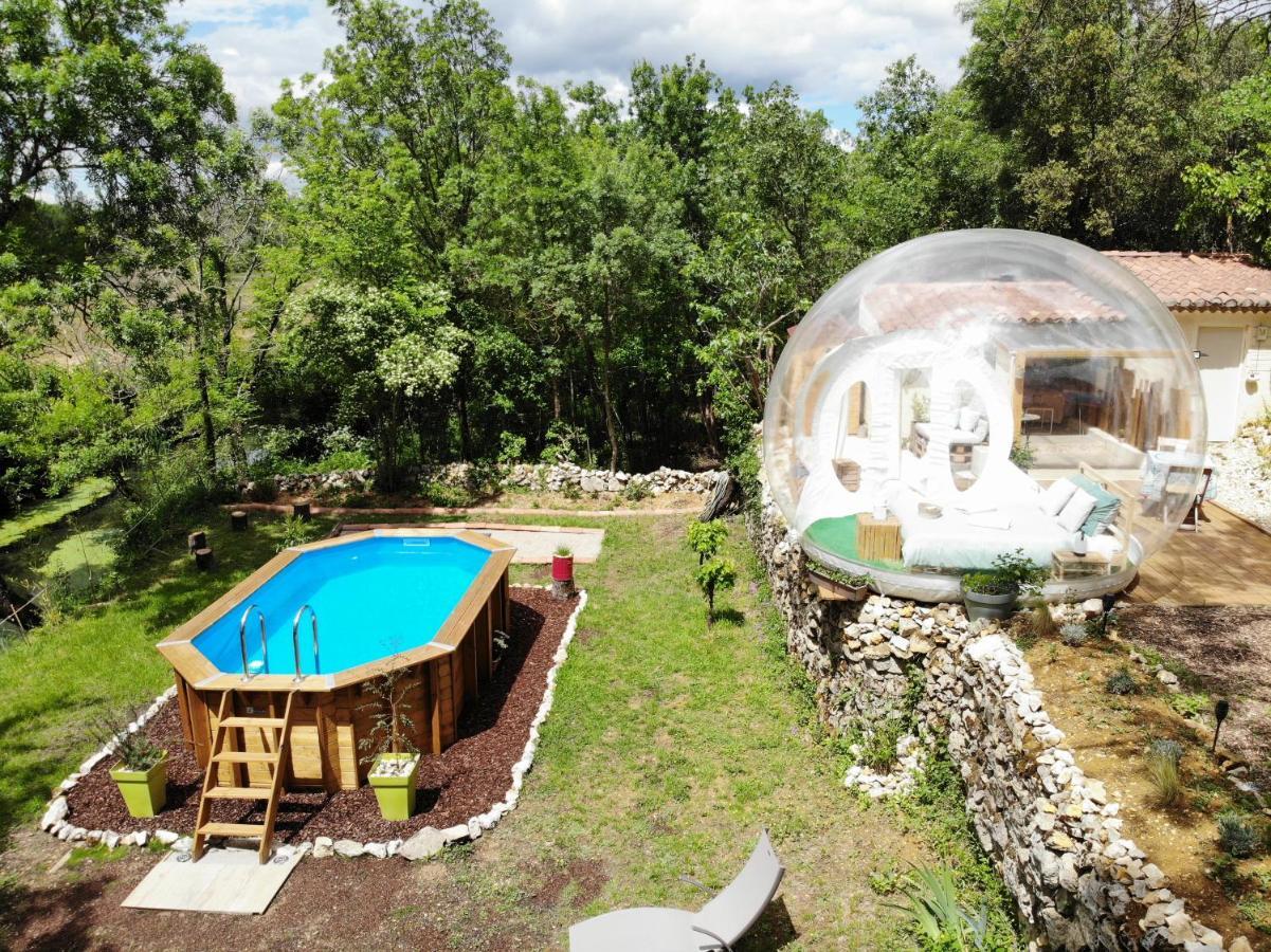 Hotel La Bulle Etoile à Allegre Les Fumades Extérieur photo