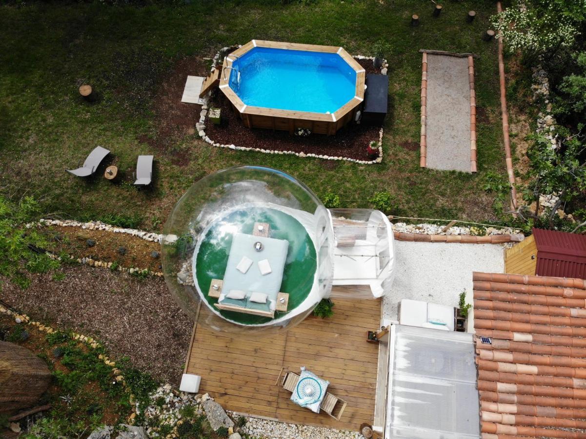 Hotel La Bulle Etoile à Allegre Les Fumades Extérieur photo
